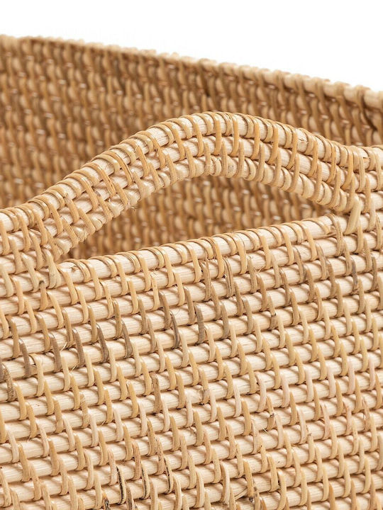 Am.Pm Storage Basket Wicker Beige 53x50x33cm 1pcs