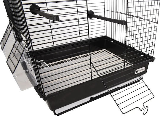 Flamingo Bird Cage 35x28x46cm. Black