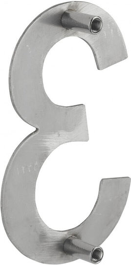 Thirard Placă cu Număr 3 în Argintiu Culoare 10cm 00067553