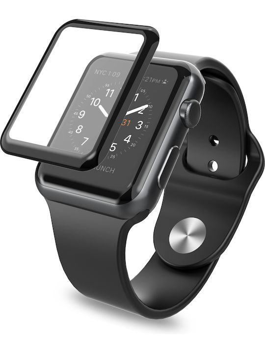Full Face Tempered Glass για το Apple Watch 38mm 1τμχ