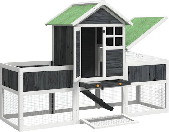 vidaXL Rodents Cage 170x63x113cm
