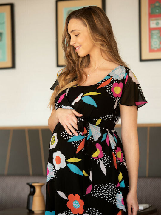 Frugi Φόρεμα Εγκυμοσύνης Πολύχρωμο