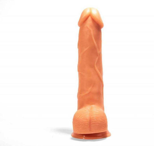 X-Men Ρεαλιστικό Dildo με Όρχεις και Βεντούζα Flesh 33cm