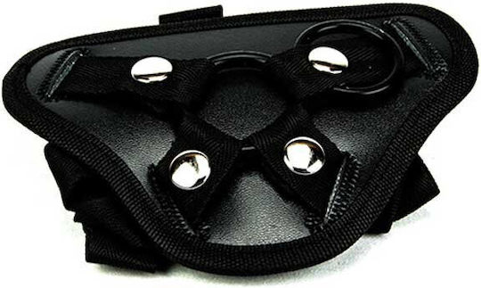 Loving Joy Harness with Dildo in Black Color