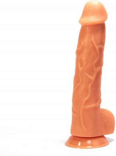 X-Men Ρεαλιστικό Dildo με Όρχεις και Βεντούζα Flesh 33cm