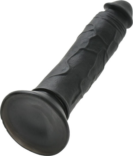 Passion Labs Jared Dildo Realistic Cu Ventuză Negru 19cm