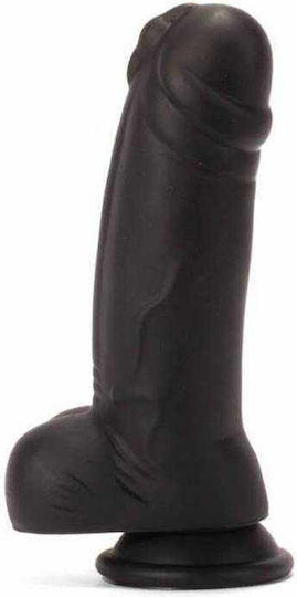X-Men Cock Realistic Dildo with Balls and Suction Cup Black 20cm
