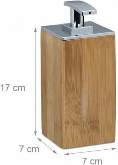 Relaxdays Dispenser din Bambus Maro 225ml