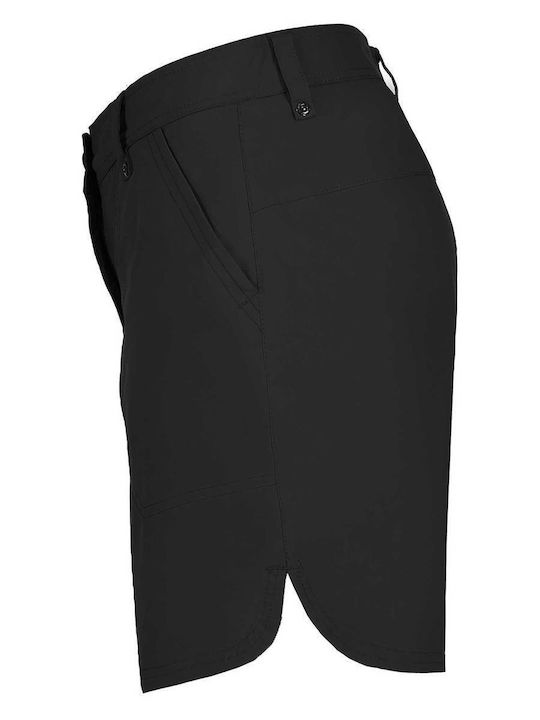 Icepeak Γυναικείο Κοντό Παντελόνι Πεζοπορίας Μαύρο