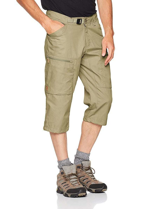 Fjallraven Abisko Bărbați Scurt Pantaloni de drumeție Verde