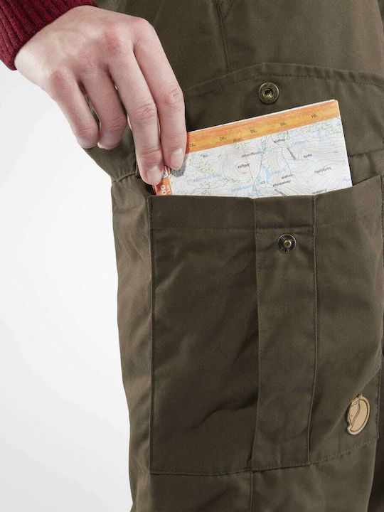 Fjallraven Karla Pro Lang Hose Wandern Schwarz