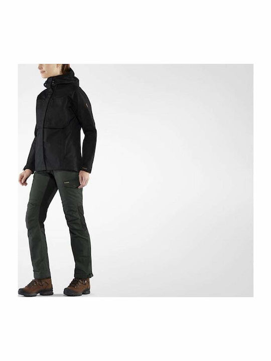 Fjallraven Kaipak Women's Hiking Long Trousers Black