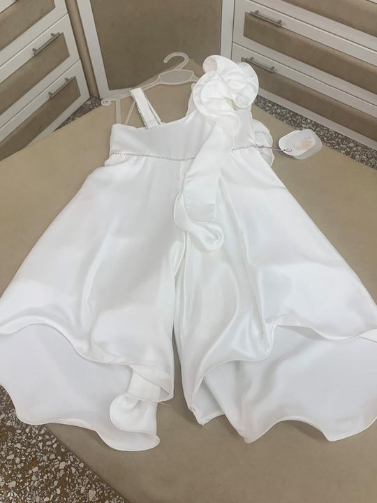 Nst Nastasia Emmy Hennings White Jumpsuit Baptism