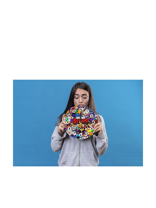 Koupakoupa Kinder Wanduhren Gaming Hölzernes 19cm