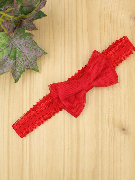 JFashion Baby-Stirnband in Roter Farbe
