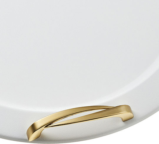 Nuova Vita Wedding Tray made of Metal White 1pcs