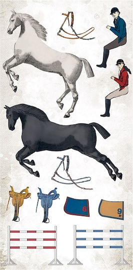Stamperia Romantic Horses Φύλλα Scrapbooking 10 φύλλα 10τμχ