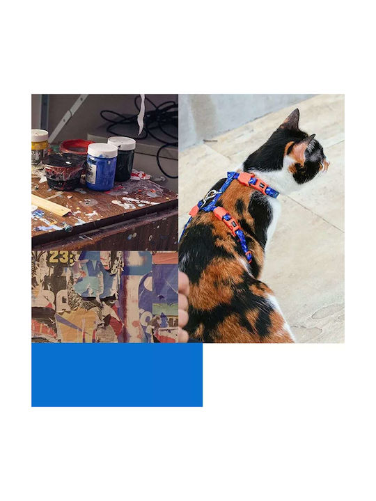 Zee-Dog Σαμαράκι Γάτας με Οδηγό Μπλε Zee-Dog Σαμαράκι Γάτας με Οδηγό Μπλε