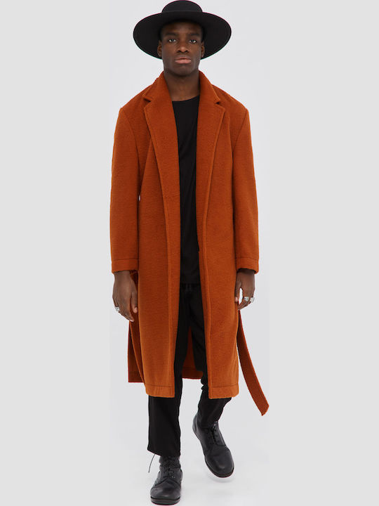 Men's Coat Tabac Brown