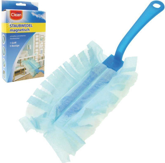 Elina Med Feather Duster with Handle & Replacements 1pcs