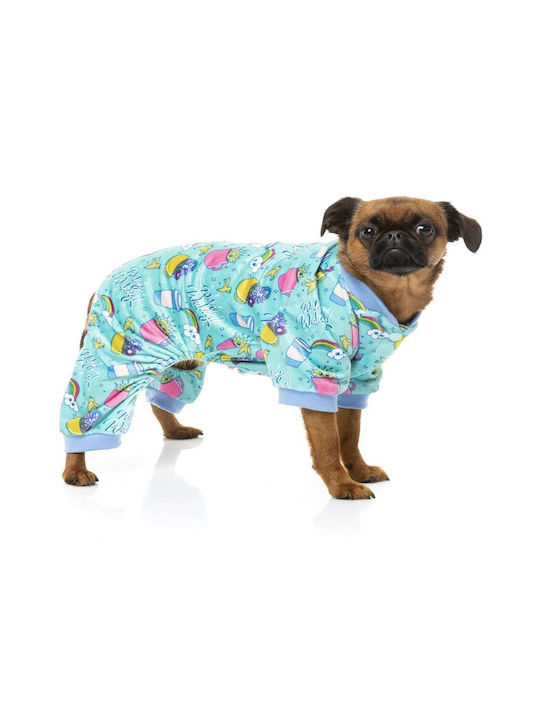 Fuzzyard Full Body Dog Clothing in Blue Color Large 70cm