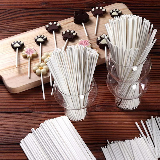 Kardasis Sticks για Pop Cake Χάρτινα 15x15cm 3197 100τμχ