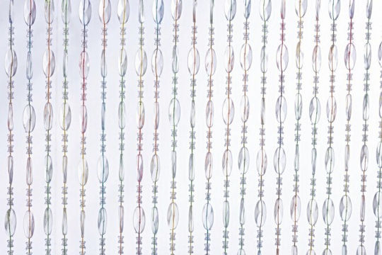 Bizzotto Beats Door Curtain Made Of Transparent Plastic 120x240cm 0458790