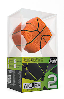 V-Cube 2x2 Speed Cube for 6+ years V2PF-BASKETBALL