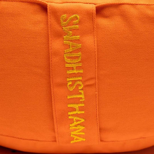 Yogi & Yogini Yoga Pillow in Orange Color