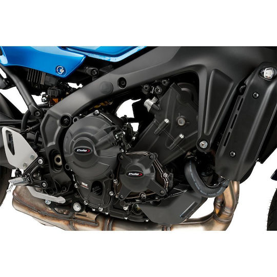 Puig Протектор за капак на двигател на мотоциклет Yamaha XSR 900 - ХСР 900 / MT-09 Черен