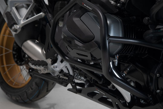 SW-Motech Motorcycle Engine Cover Protector Black