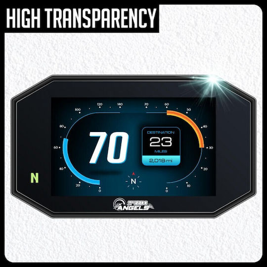 Speedo Angels Προστατευτικό Οργάνων Μοτοσυκλέτας Yamaha Tenere 700 Διάφανο