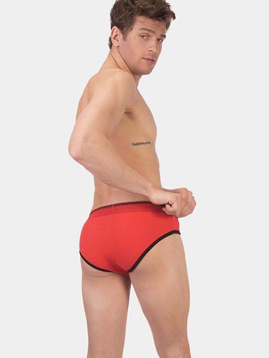 Barcode Berlin Men's Slip Red