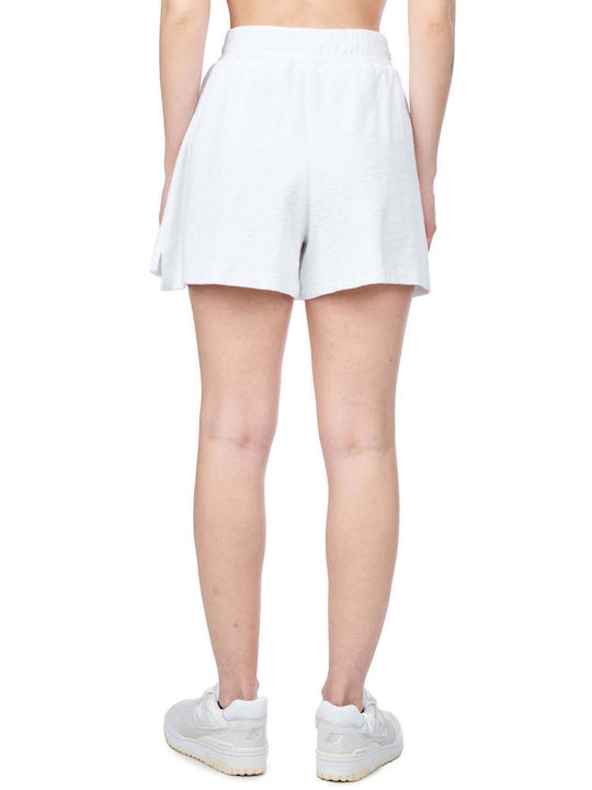 Dirty Laundry Women's Terry Shorts White