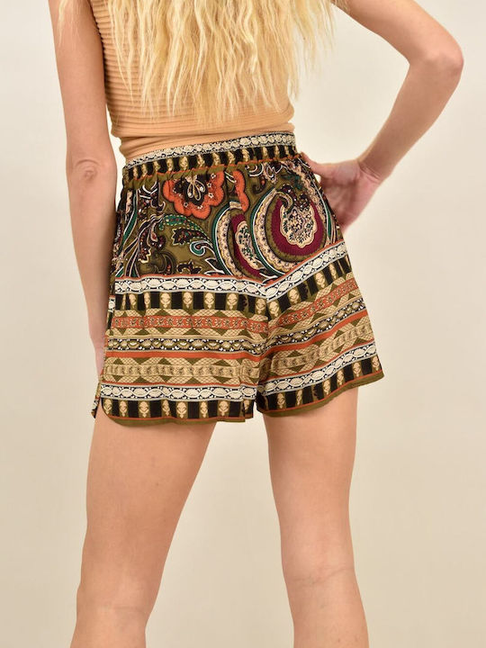 Women's High-waisted Shorts Black