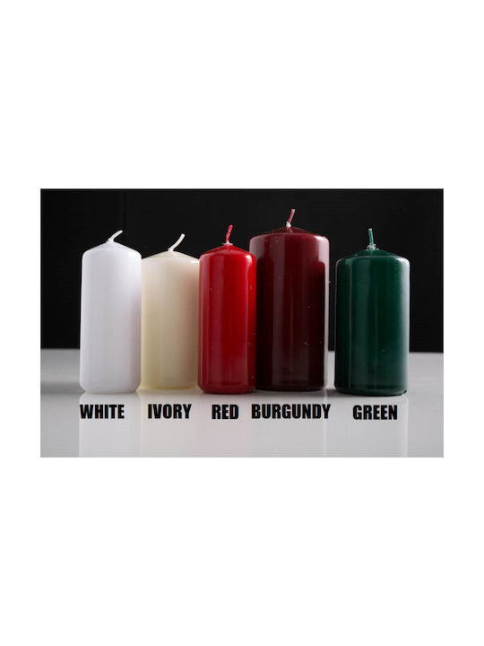 Candle column 6x15- A17641T - White