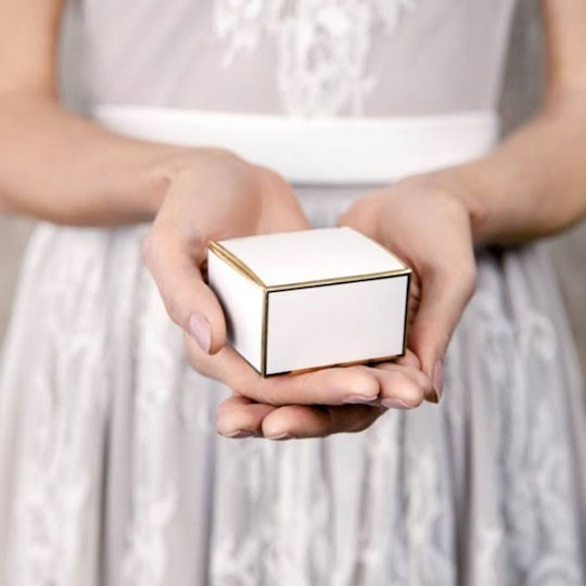 Nuova Vita Schachtel für Hochzeitsgeschenke Weiß 1Stück