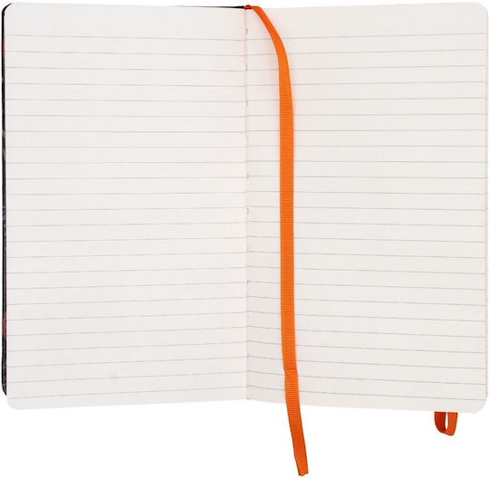 Pukka Carnet 96 Foi Cu dungi cu Elastic Multicolor