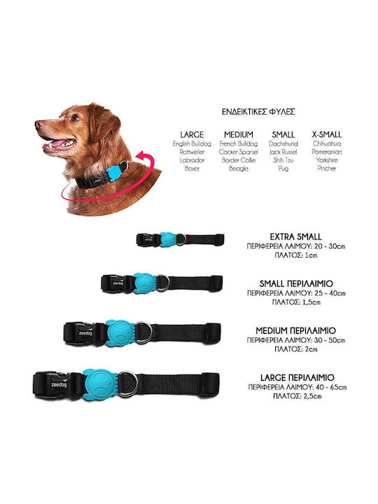 Zee-Dog NeoPro Ошийник за куче в Черен цвят Medium