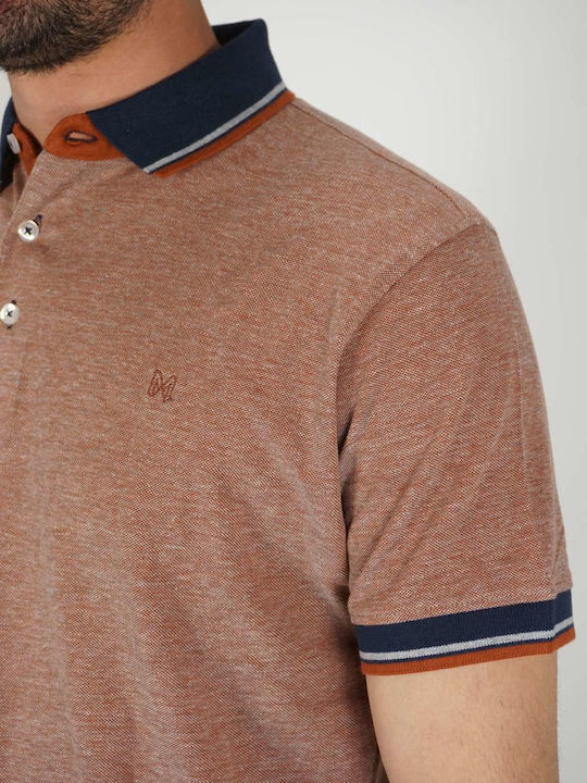 Polo Kurzarmbluse Rosa