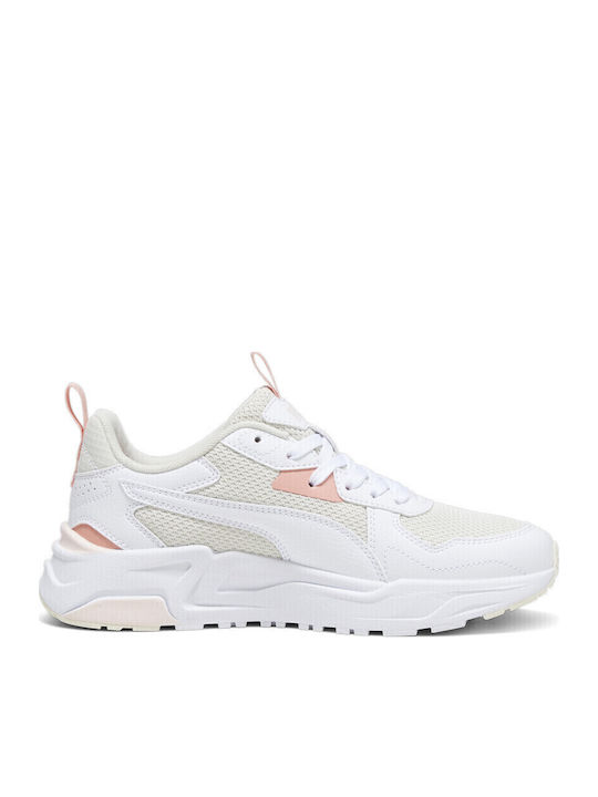 Trinity Lite Damen Chunky Sneakers White / Pink