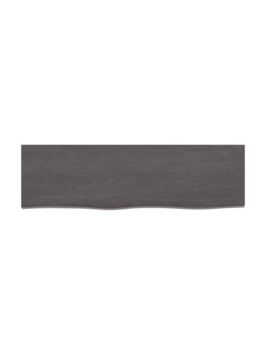 Shelf Wall Brown 100x30x6cm