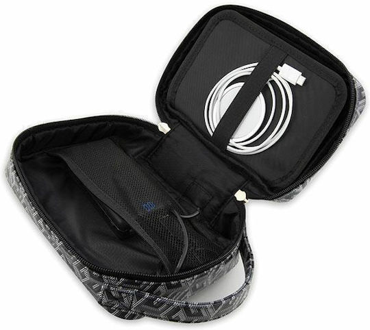 Guess Stripe Flip Cover Negra GUHBHGCFSEK