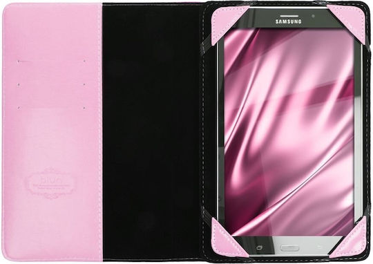 Blun Flip Cover Ροζ (Universal 12.4")
