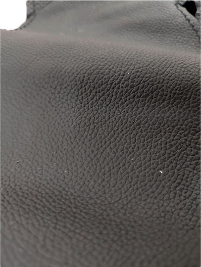 Simoni Racing Car Steering Wheel Cover Tailored made of Leatherette Black with Black Stitching