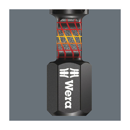 Wera 851/4 Screwdriver Bit Cross with Size PH2