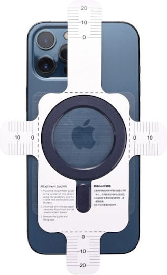 Tech-Protect MagSafe Ring Magmat MagSafe Universal Magnetic Ring with Alignment Guide Black