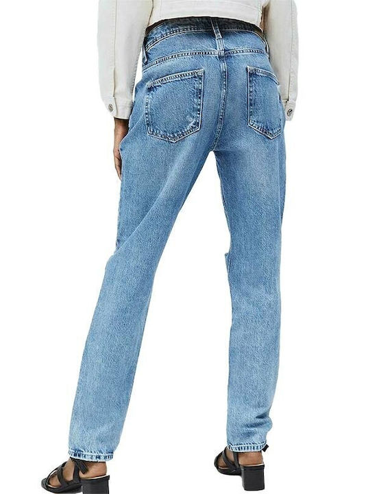 Pepe Jeans Hoch tailliert Damenjeanshose Lila