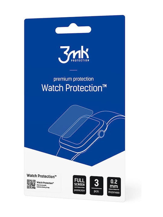 3MK ARC Tempered Glass for the Apple Watch 7, 3mk 3pcs