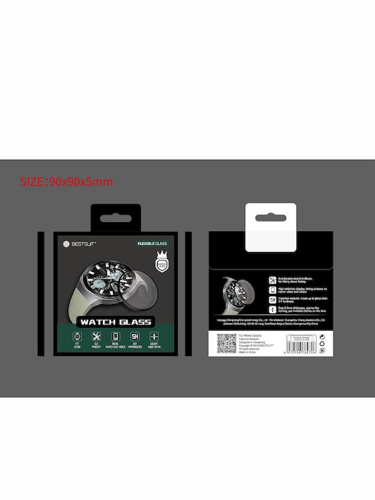 Bestsuit Flexible Hybrid Tempered Glass για το Galaxy Watch 4 Classic 42mm 1τμχ